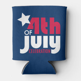 Amerikanische Unabhängigkeitstag Celebration Can C Dosenkühler