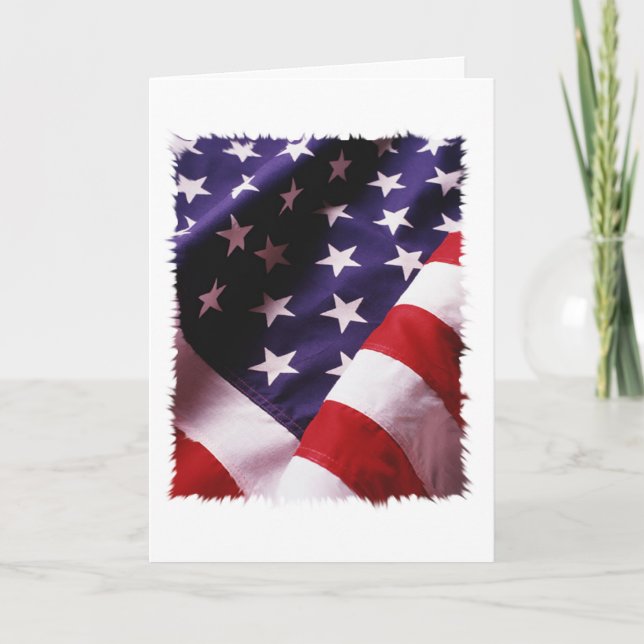 Amerikanische Unabhängigkeitstag Karte (Vorderseite)
