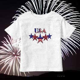 Amerikanische Unabhängigkeitstag Kleinkind T - Shi T-shirt