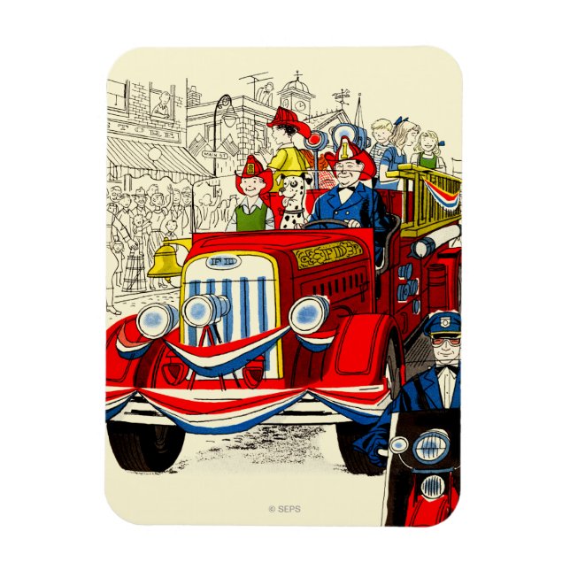 Amerikanische Unabhängigkeitstag Parade Magnet (Vertikal)