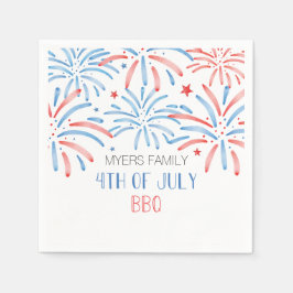 Amerikanische Unabhängigkeitstag-Party für Wasserf Serviette