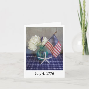 amerikanische Unabhängigkeitstag Spirit 1776 Karte