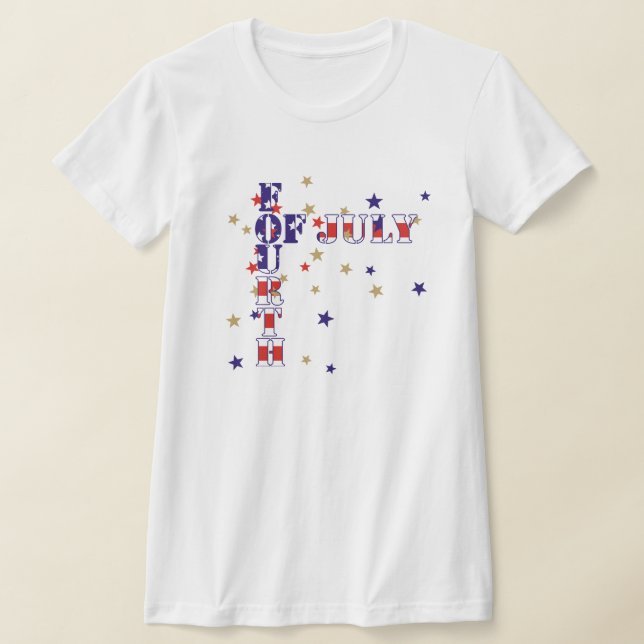 Amerikanische Unabhängigkeitstag T - Shirt (Ablage )