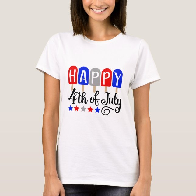 Amerikanische Unabhängigkeitstag T - Shirt (Vorderseite)