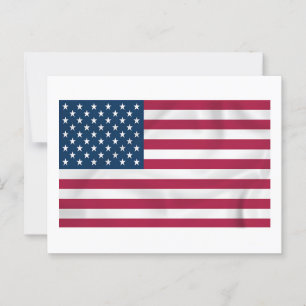 Amerikanische Unabhängigkeitstag USA Pride Postcar Postkarte