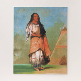 Amerikanische Ureinwohner Blackfoot Woman, George 