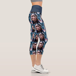 AMERIKANISCHE UREINWOHNER Capris YOGA PANTS LEGGIN