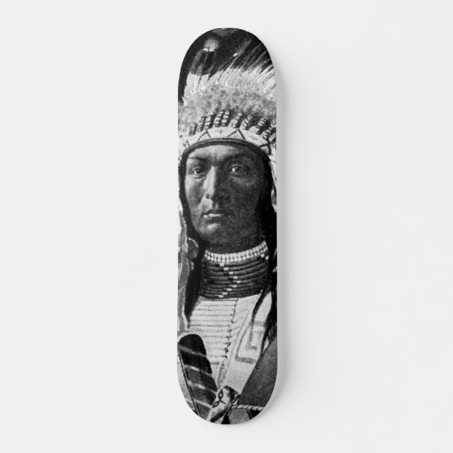 Amerikanische Ureinwohner-Chefskateboard Skateboard (Vorne)