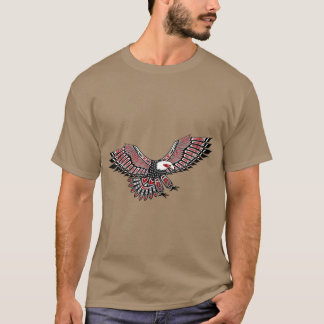 Amerikanische Ureinwohner Eagle Totem Nord-West T-Shirt