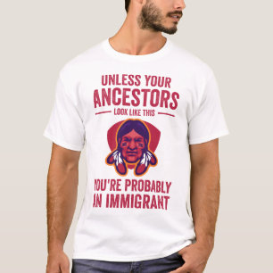 Amerikanische Ureinwohner Geschichte Monat, Erbe T-Shirt