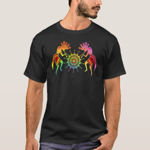 Amerikanische Ureinwohner Kultur Sun Dancing Kokop T-Shirt