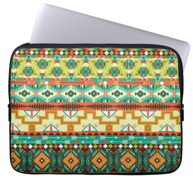 Amerikanische Ureinwohner Laptop Sleeve (Vorderseite)