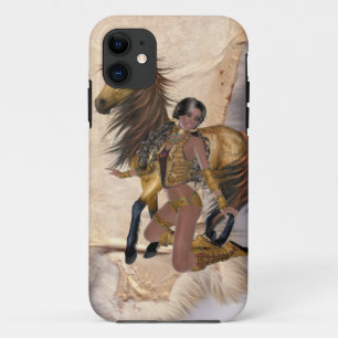 Amerikanische Ureinwohner Prinzessin und Pferd Case-Mate iPhone Hülle