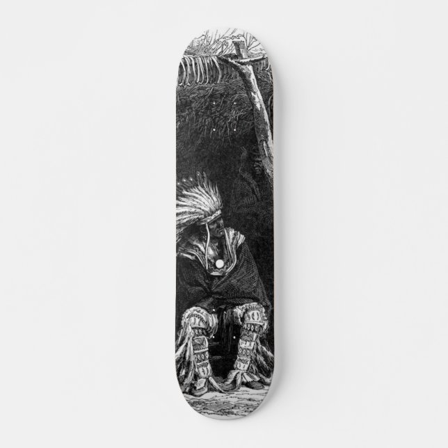 Amerikanische Ureinwohner-Skateboard Skateboard (Vorne)