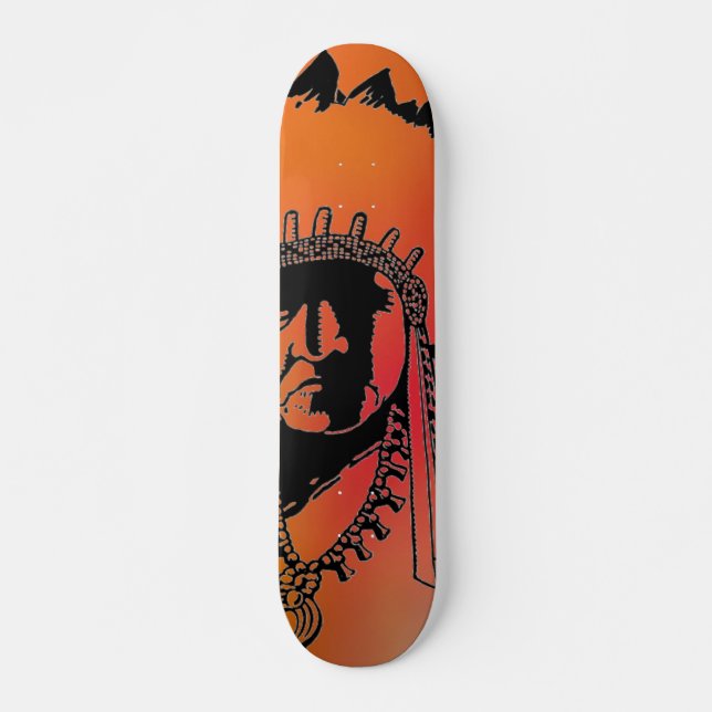 Amerikanische Ureinwohner-Skateboard Skateboard (Vorne)