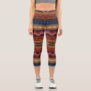 Amerikanische Ureinwohner Südwestgymnasien Capri Leggings