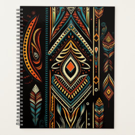 Amerikanische Ureinwohner Tribal Batik Planer