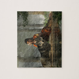 Amerikanische Ureinwohner und Wolf