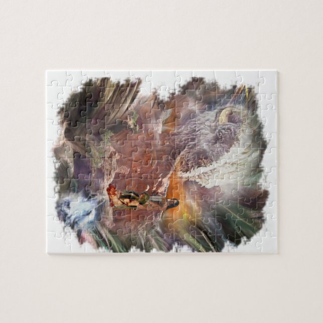 Amerikanische Ureinwohner Wedding Night Vignette (Horizontal)