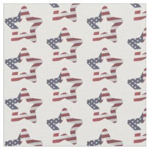 Amerikanische US Flagge Star Pattern Patriotic Stoff