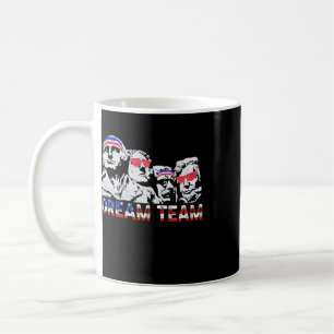 Amerikanische USA-Flagge Dream Team Lustig Patriot Kaffeetasse