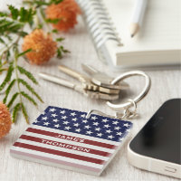 Amerikanische USA-Flaggen-patriotische am 4. Juli