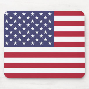 Amerikanische Vereinigten Staaten USA-Flagge-Mausp Mousepad