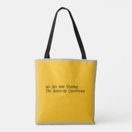 Amerikanische Verfassung - Büchertasche Tasche