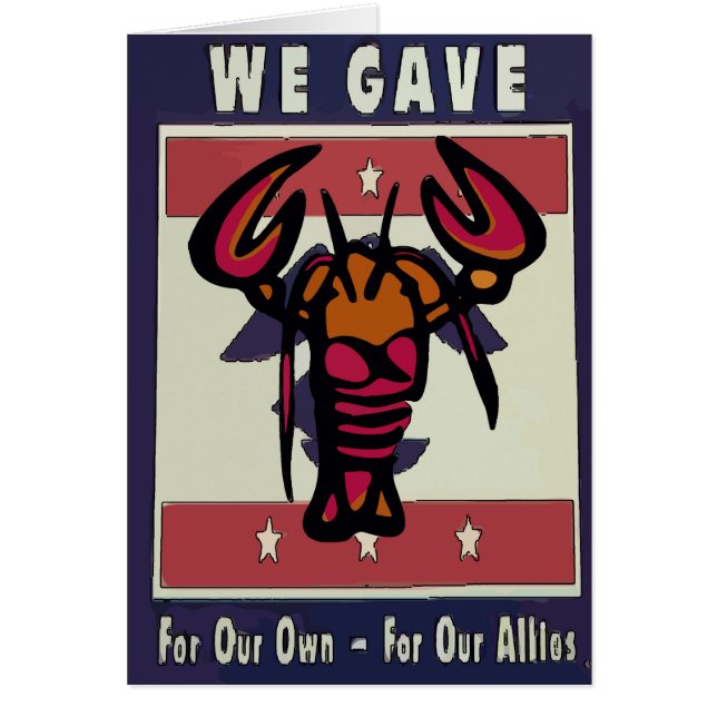 Amerikanische Vintage Hummer-Languste (Vorne)