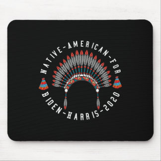 Amerikanische Wähler für Biden-Harris-Anti-Trump Mousepad
