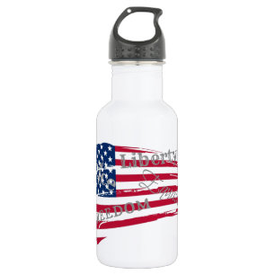 Amerikanische Werte Trinkflasche