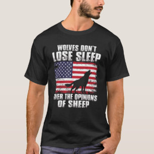 Amerikanische Wölfe verlieren nicht, wenn sie die  T-Shirt
