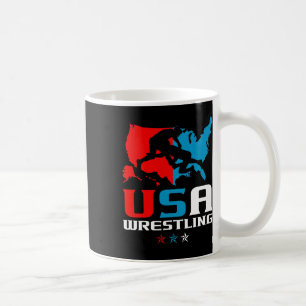 Amerikanische Wrestling Independence Day Kaffeetasse