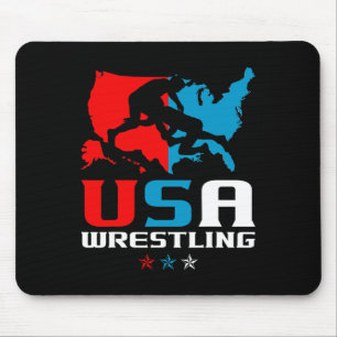 Amerikanische Wrestling Independence Day Mousepad