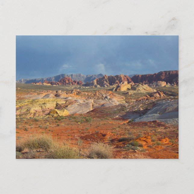 Amerikanische Wüstenlandschaften: Feuertal #3 Postkarte (Vorderseite)