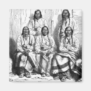 Amerikanischen Ureinwohners Magnet