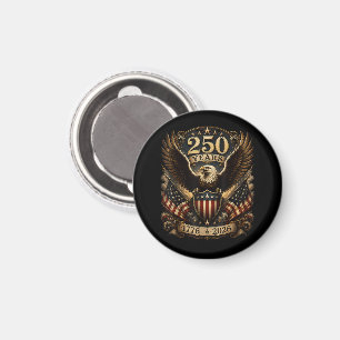 Amerikanischer 1776 2026 250. 4. Juli Patriotische Magnet
