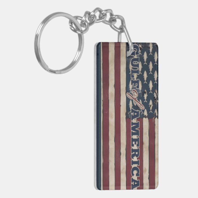 Amerikanischer Acrylat-Schlüsselanhänger Schlüsselanhänger (Vorderseite links)