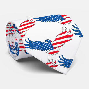 Amerikanischer Adler Krawatte