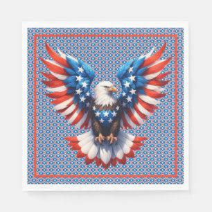 Amerikanischer Adler Serviette