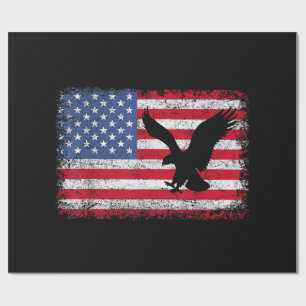 Amerikanischer Adler USA Geschenkpapier