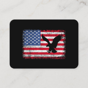 Amerikanischer Adler USA Visitenkarte