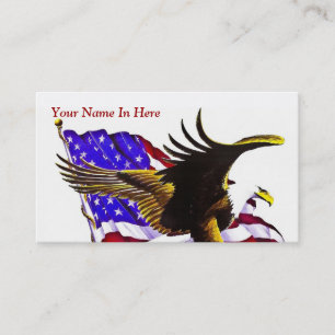 Amerikanischer Adler Visitenkarte