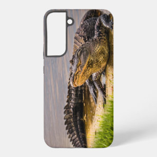 Amerikanischer Alligator-Fotografie Samsung Galaxy Hülle