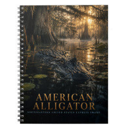 Amerikanischer Alligator Zypressensumpf TIERE Notizblock