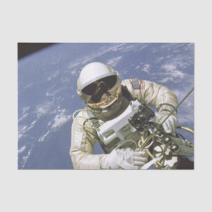 Amerikanischer Astronaut Seidenpapier