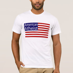 Amerikanischer atheistischer T - Shirt