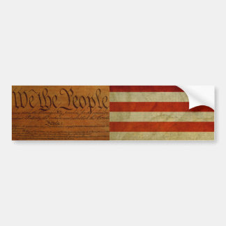 amerikanischer Autoaufkleber