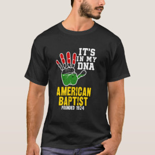 Amerikanischer Baptist, ABC, Souvenir HBC Design T-Shirt