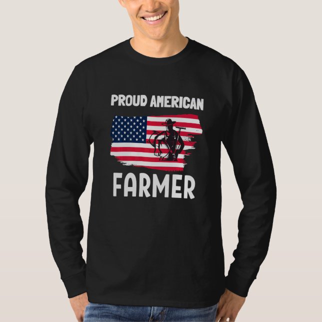 amerikanischer Bauer T-Shirt (Vorderseite)